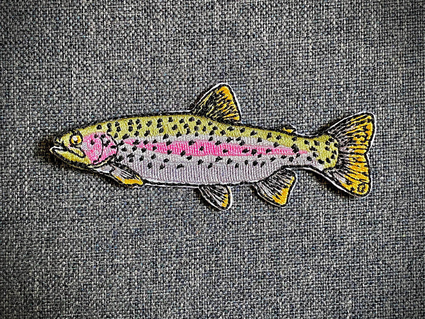 Rainbow Trout Patch (Purple/Green)