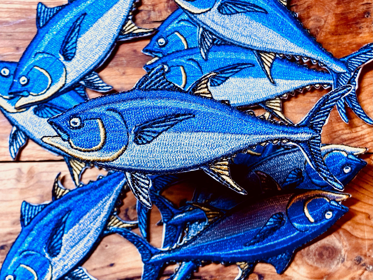 Blauflossen-Thunfisch-Patch