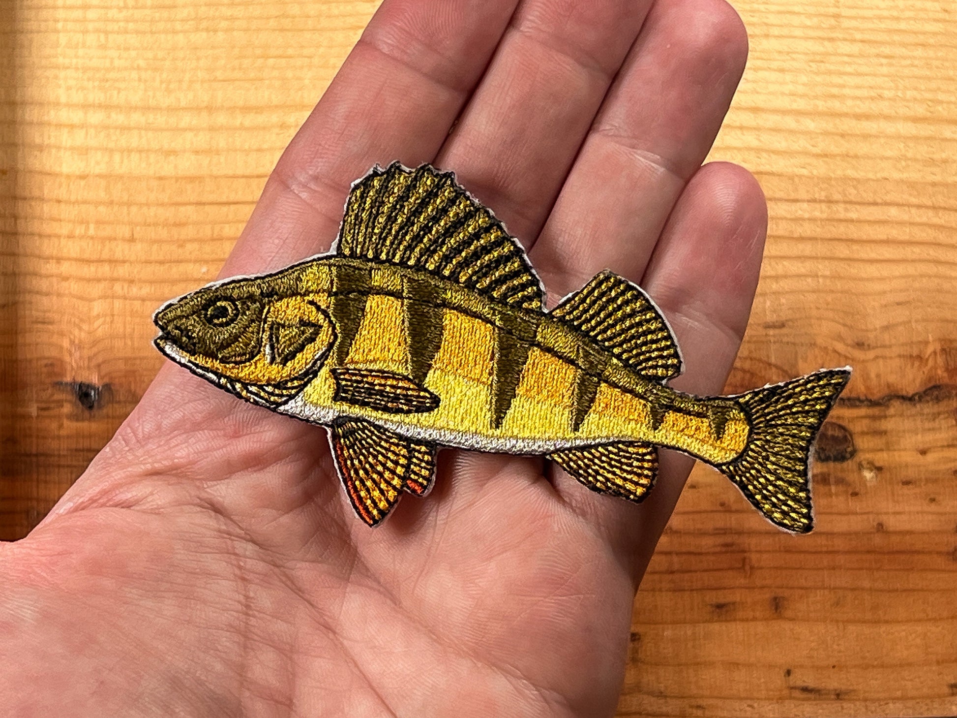 Yellow Perch Patch – Antler & Fin